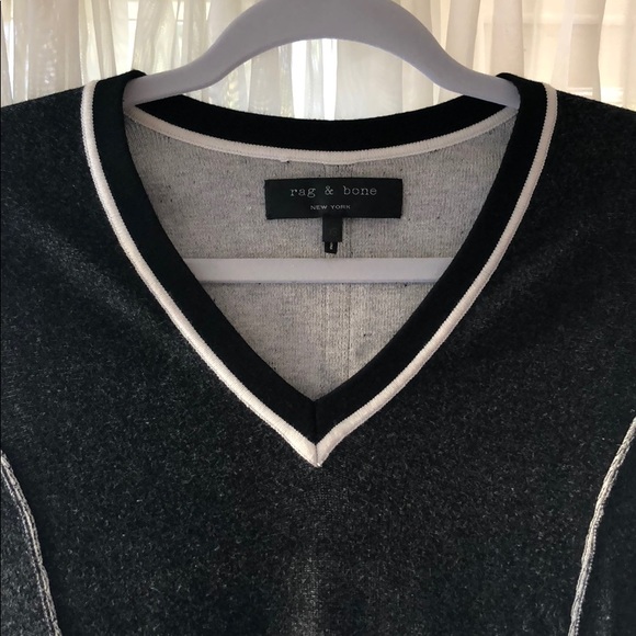 Charcoal Rag & Bone Knit Dress - Picture 2 of 6